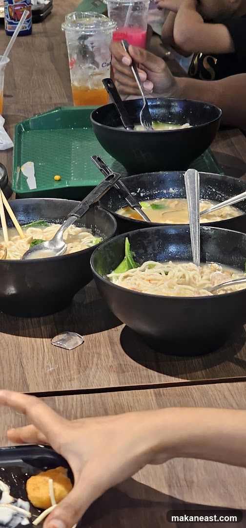Noodle Bowls and Drinks