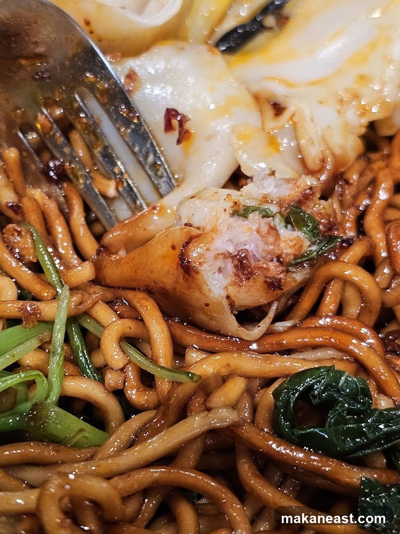 Noodles with Dumplings