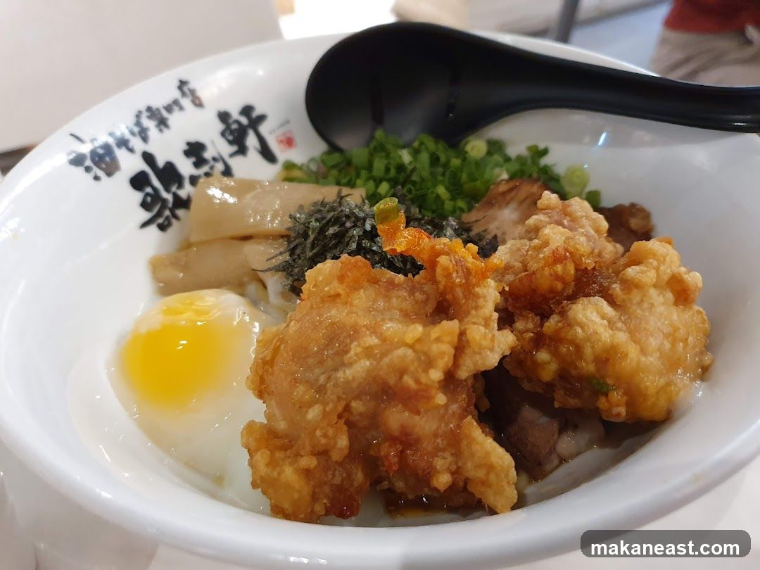 Ramen Bowl with Fried Chicken