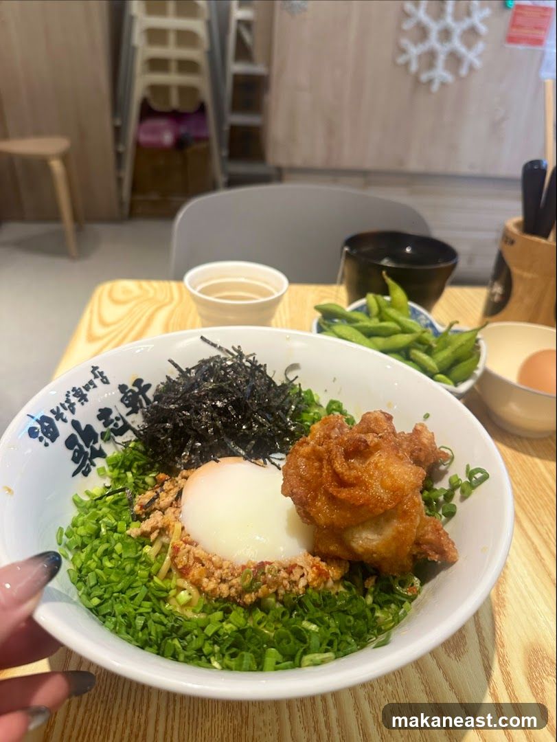 Noodle Bowl with Toppings
