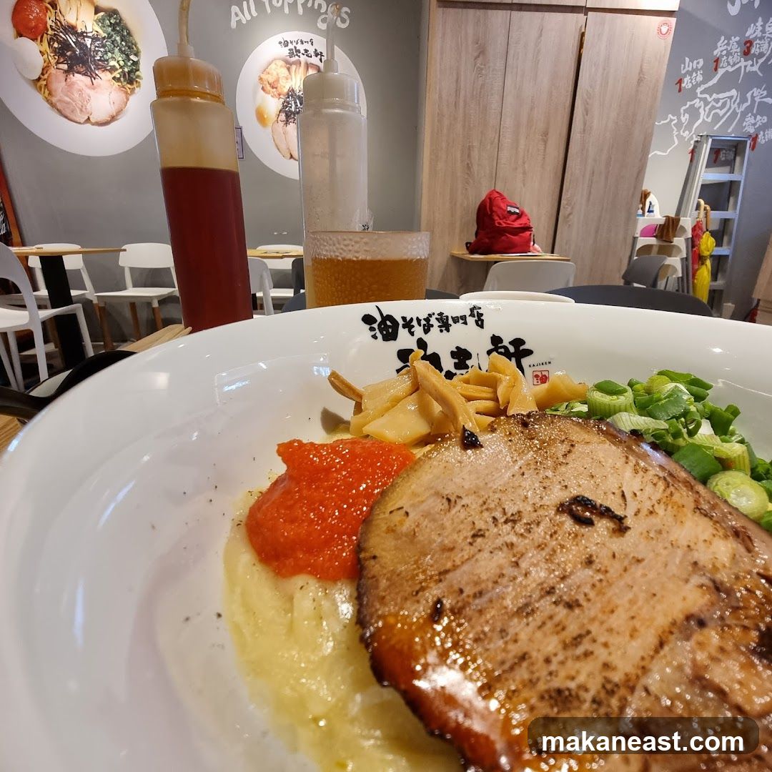 Ramen Dish with Toppings