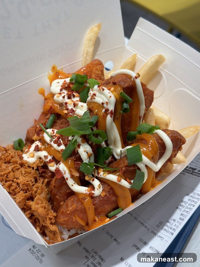 Fried Chicken and Fries