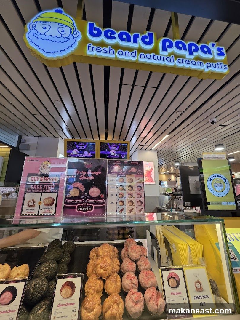 Beard Papa's Cream Puffs