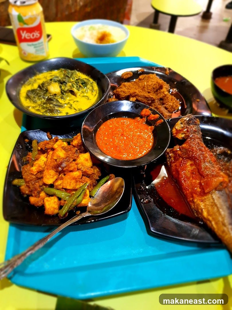 Assortment of Indonesian Dishes