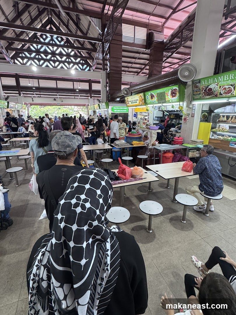 Busy Food Court