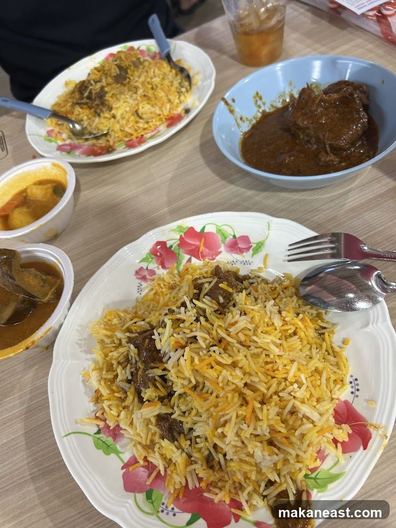 Biryani with Curry