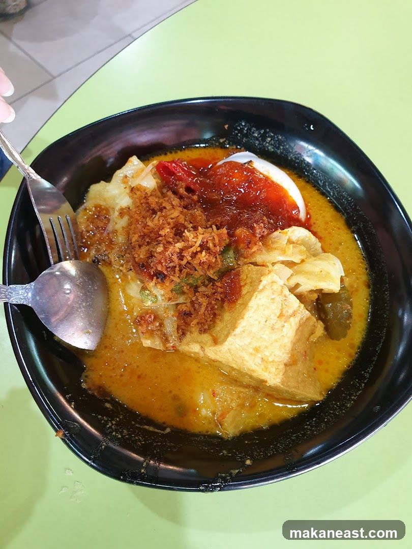Lontong dish