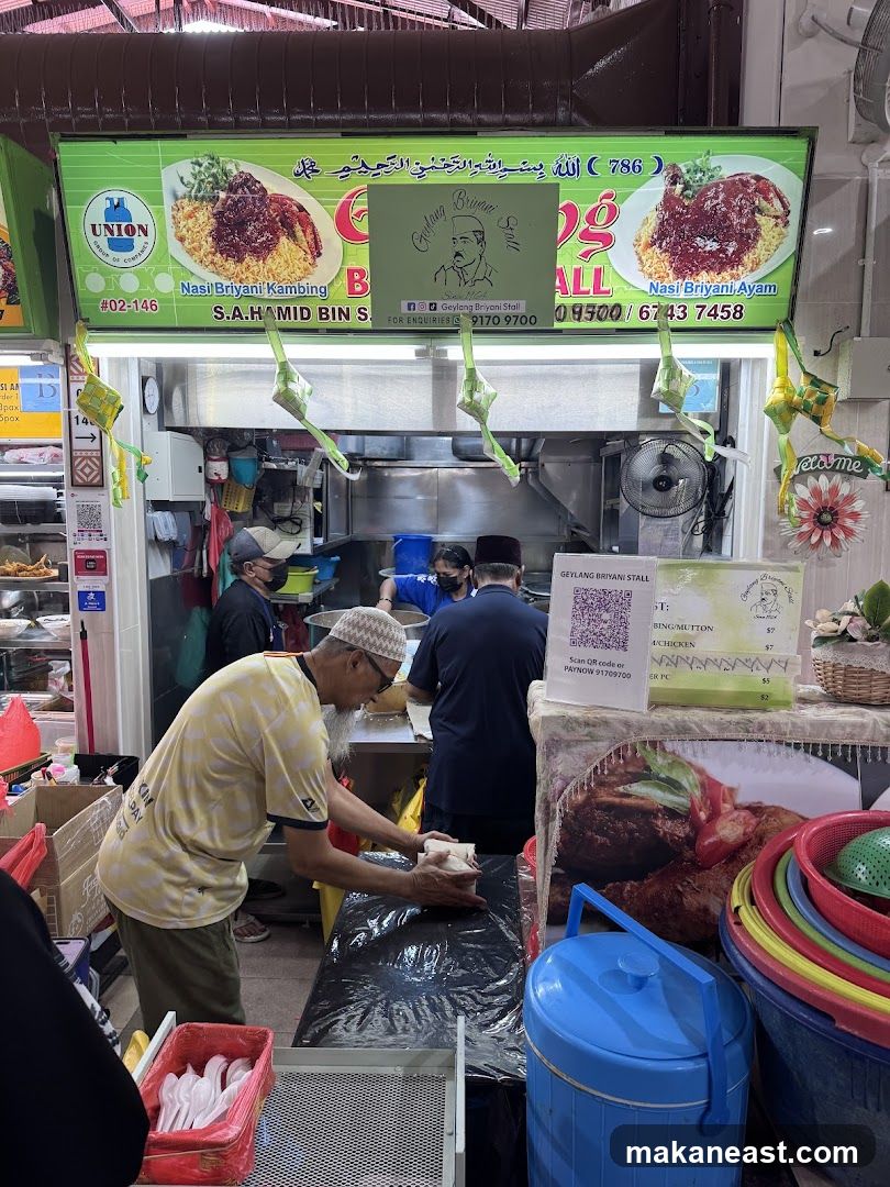 Geylang (Hamid's) Briyani Stall