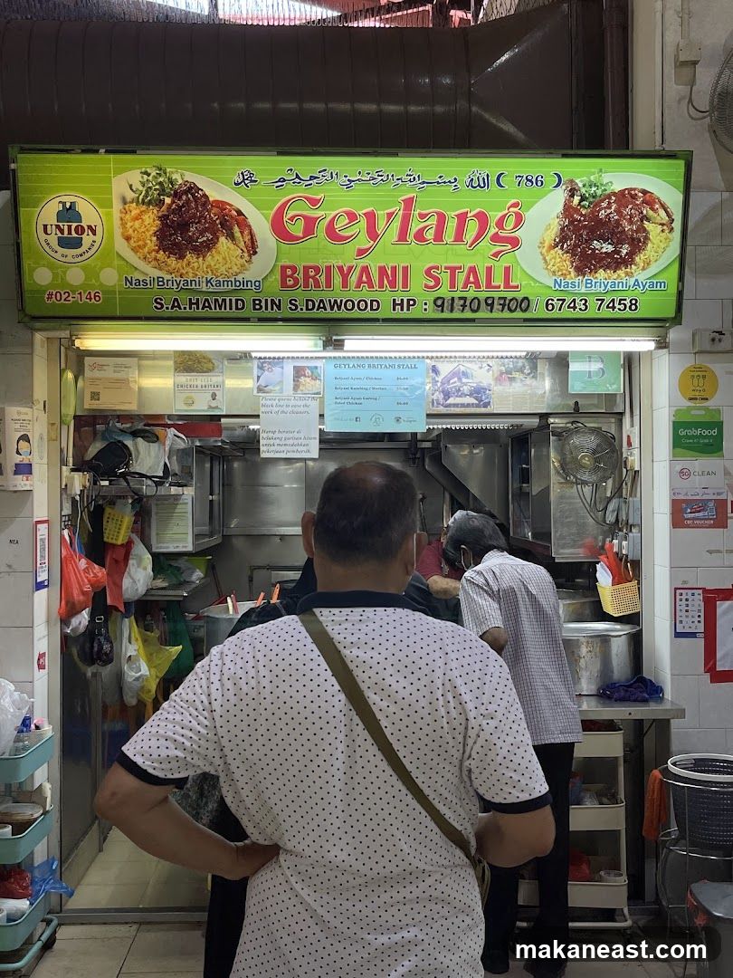 Geylang Briyani Stall
