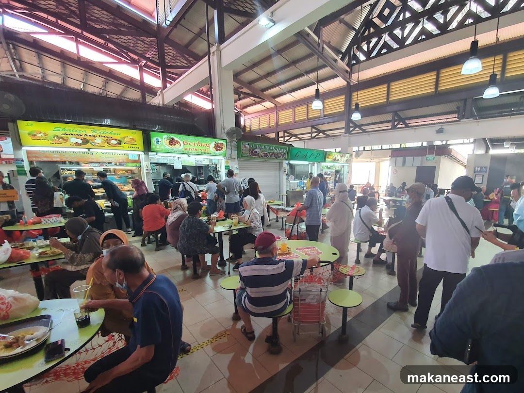 Busy Food Court