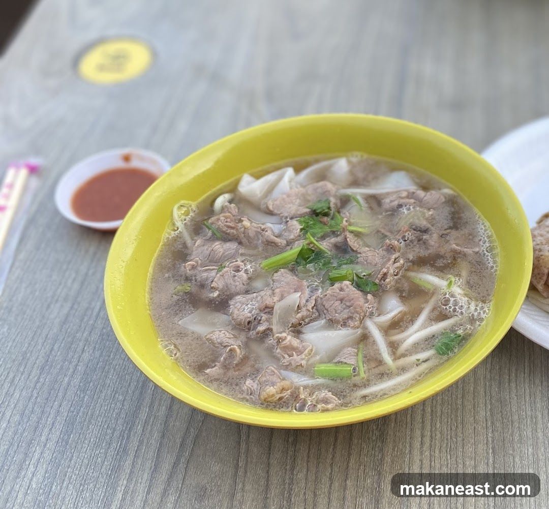 Beef noodle soup