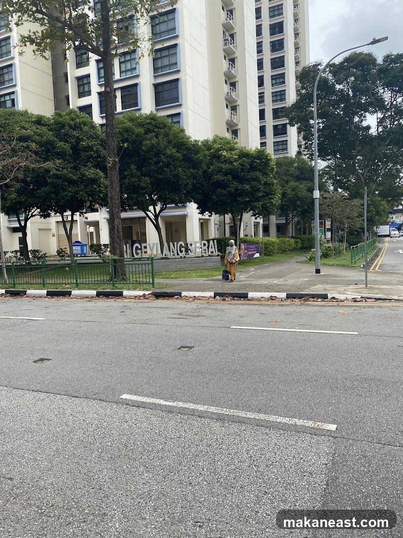Geylang Serai sign