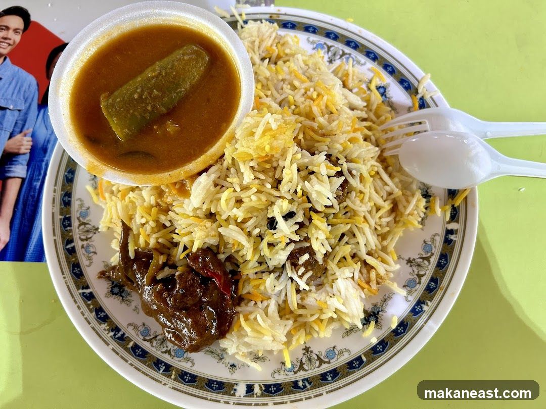 Biryani with Curry