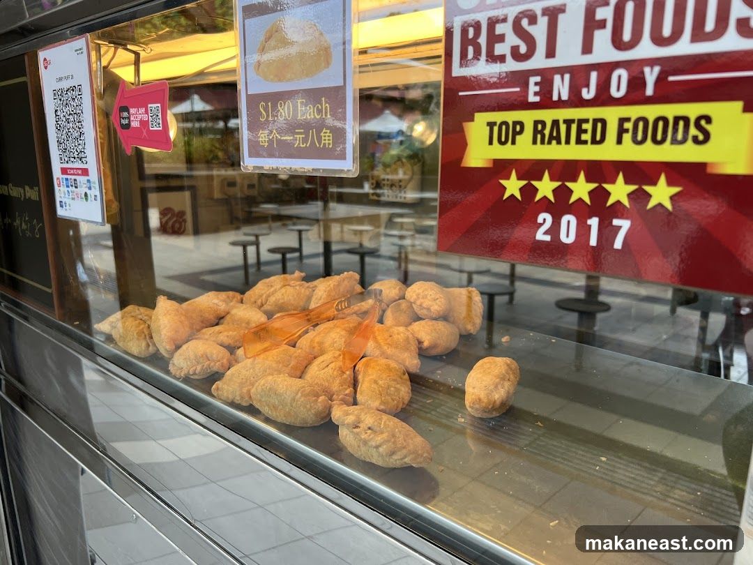 Curry Puffs Display