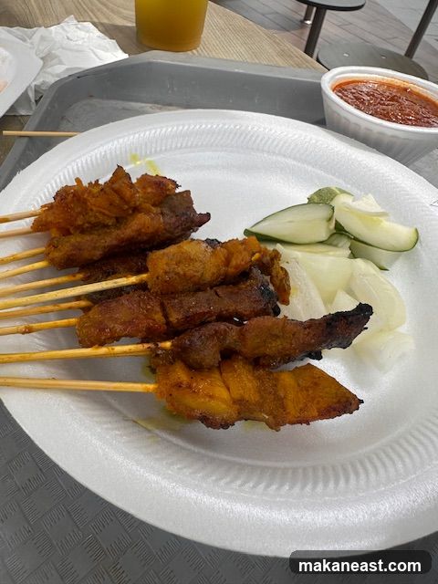 Satay Skewers with Dipping Sauce