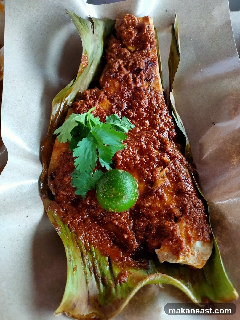 Fish in Banana Leaf
