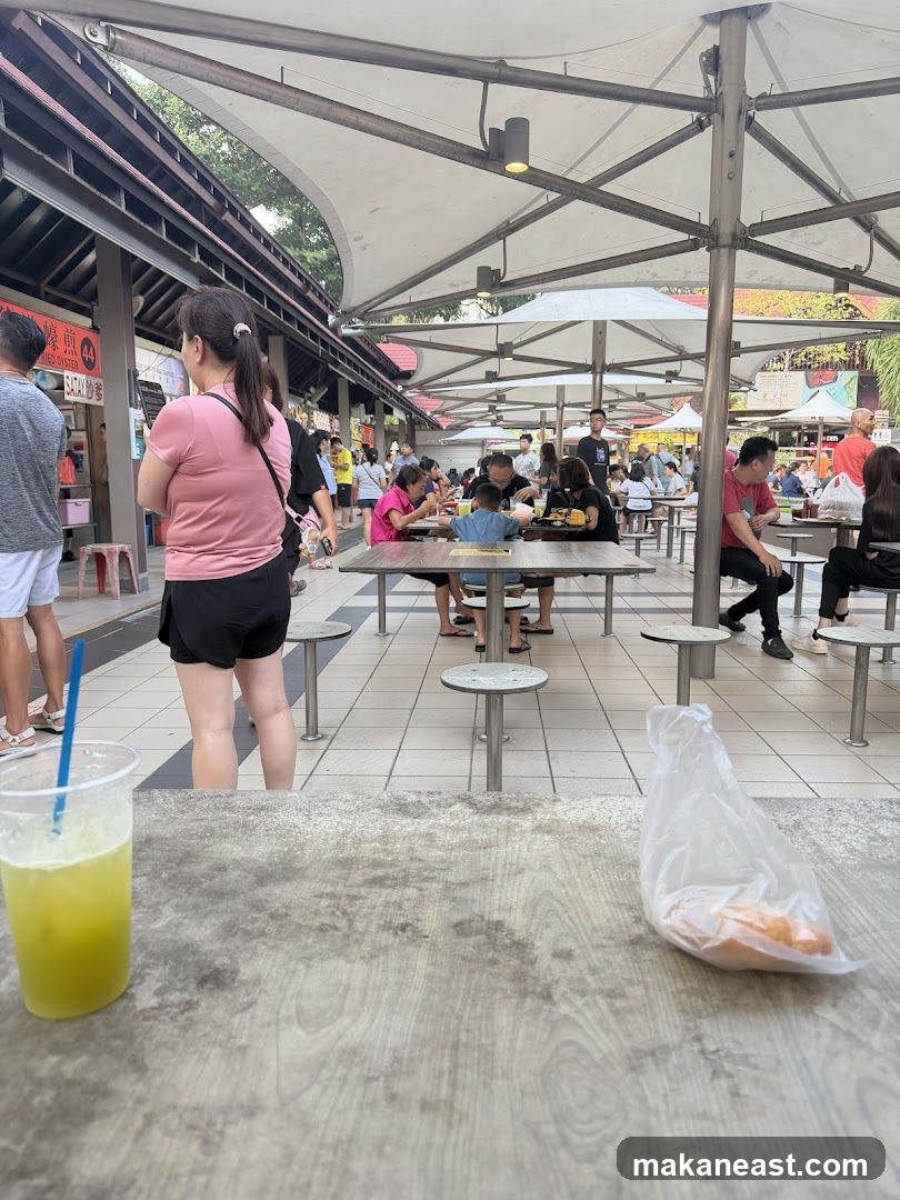 Outdoor Food Court