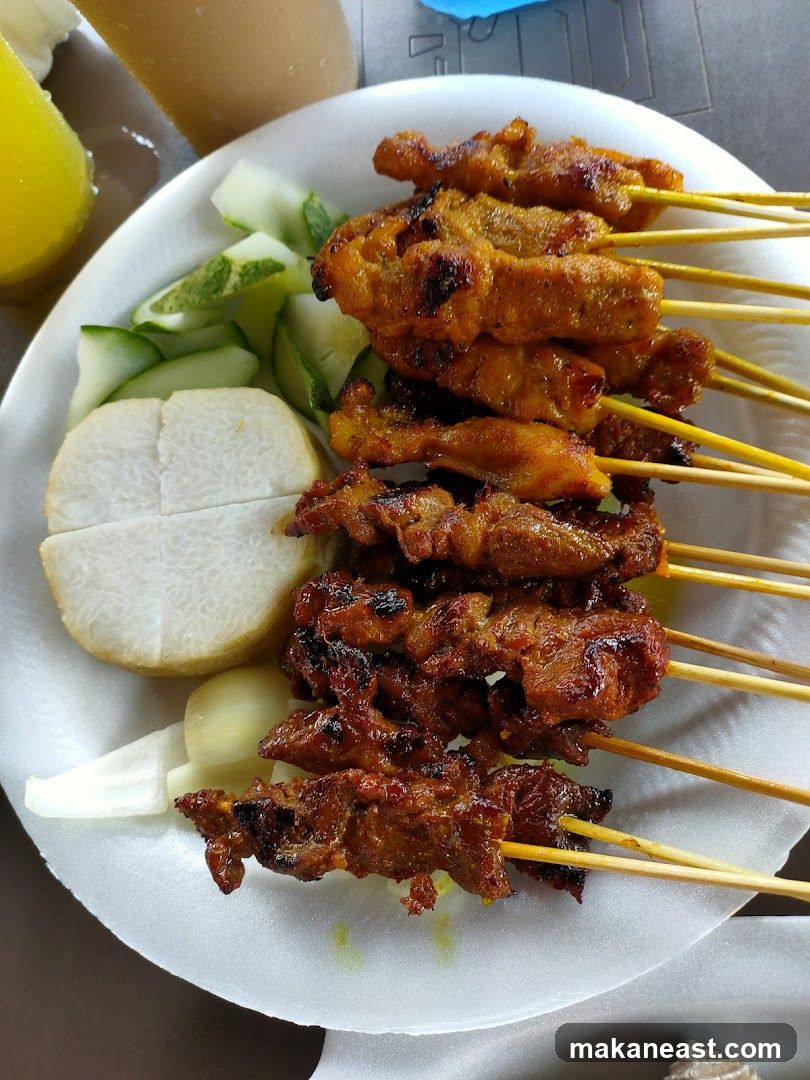 Satay Skewers with Sides