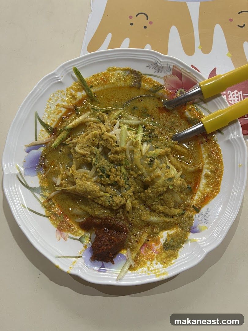 Laksa Dish