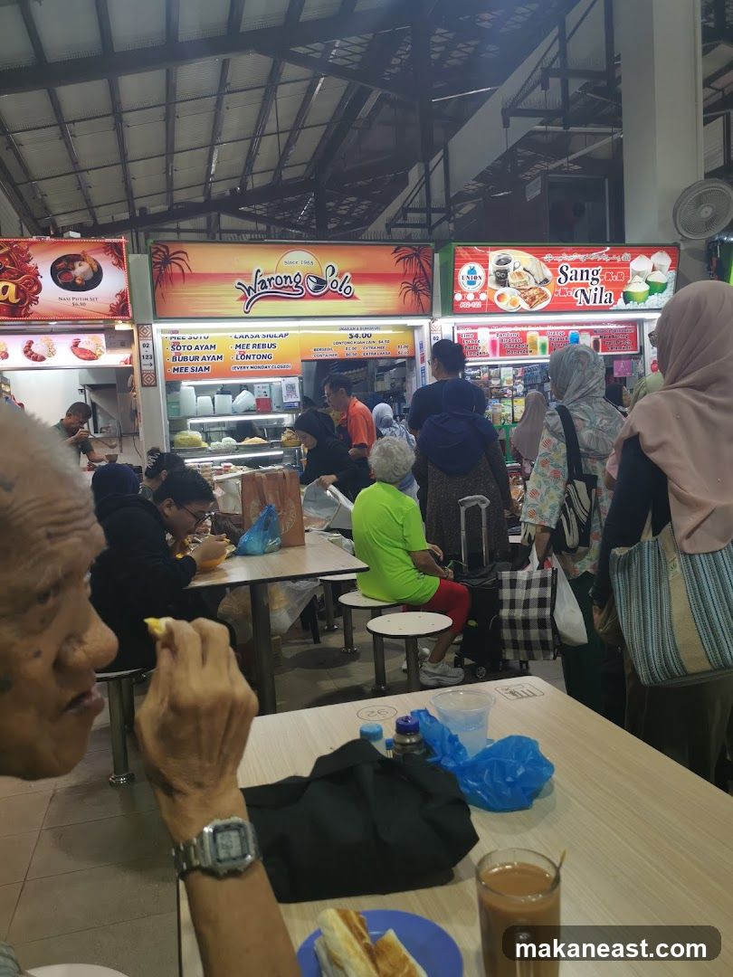 Food Stall in a Market