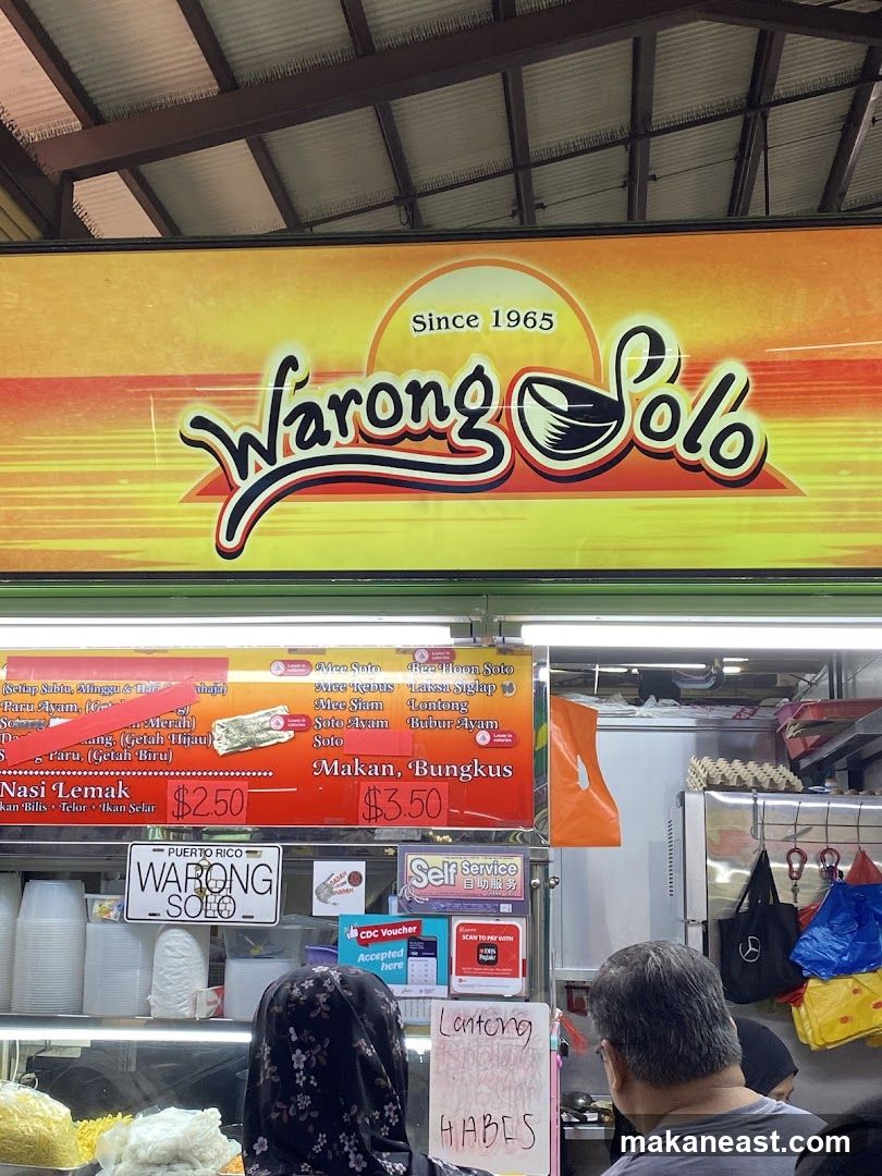 Warong Solo Stall