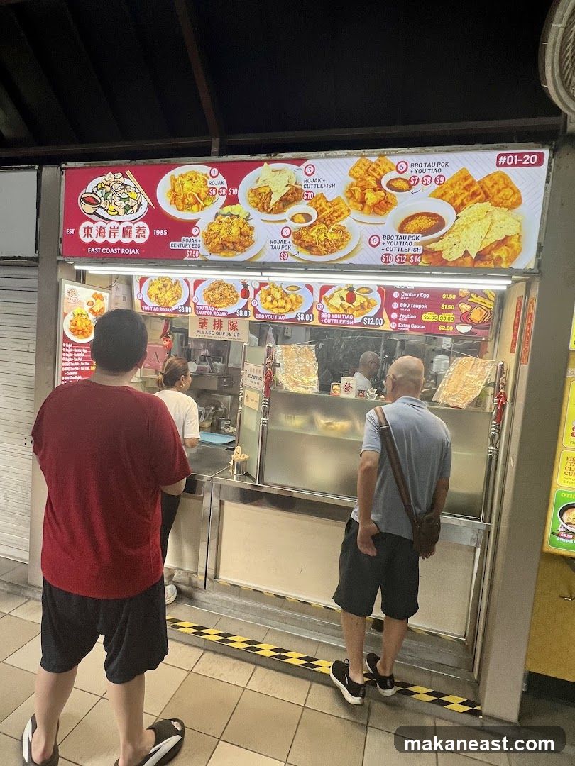 East Coast Rojak Menu