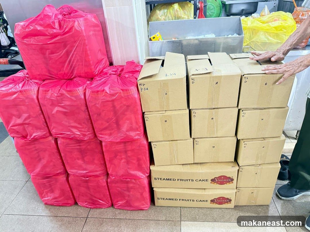 Stacked Boxes and Bags