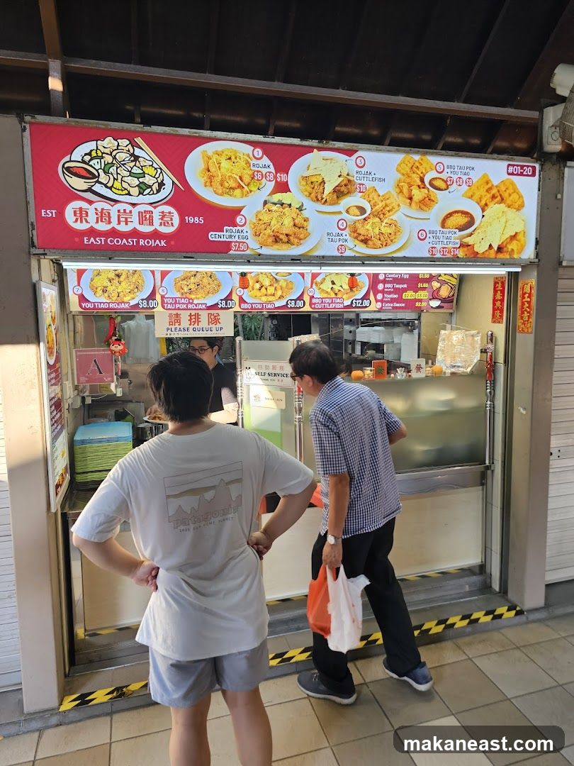 East Coast Rojak Menu