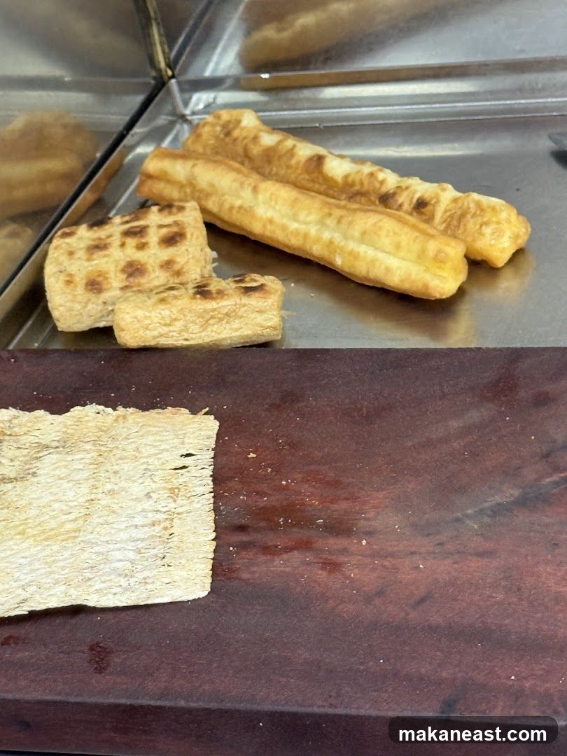 Fried Dough and Dried Fish Skin