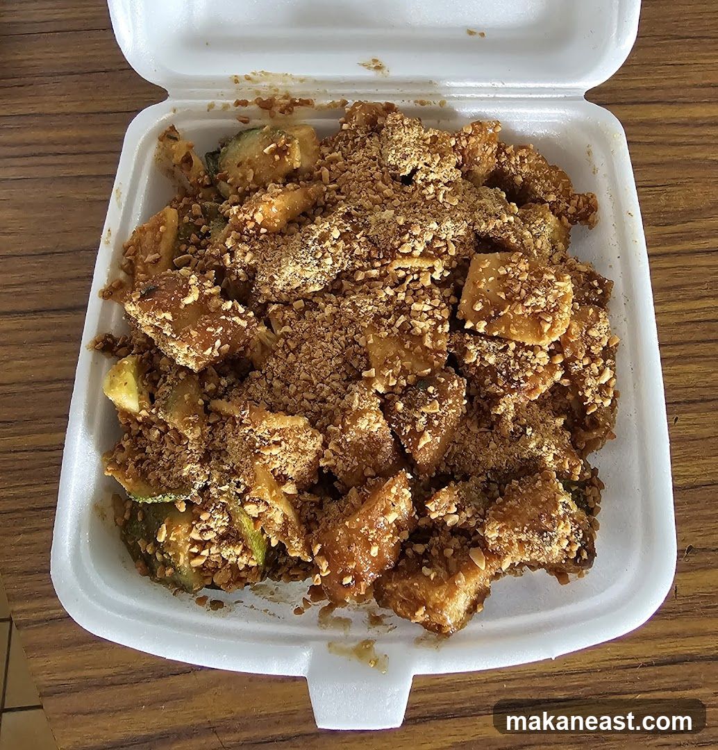 Fried Food with Peanuts