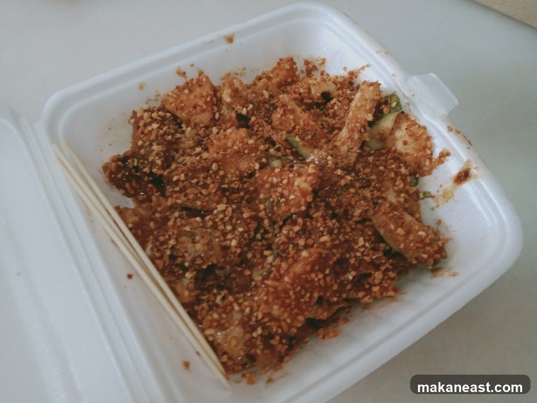Fried Food with Peanuts