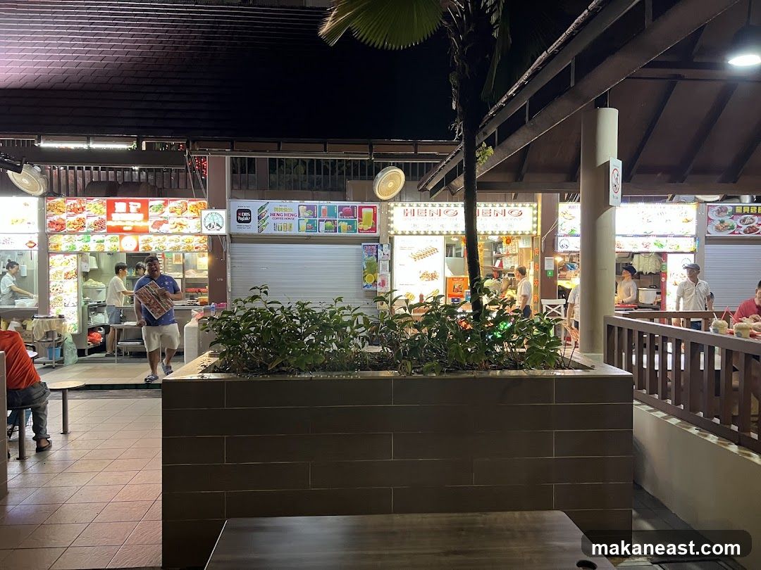 Food Stalls at Night