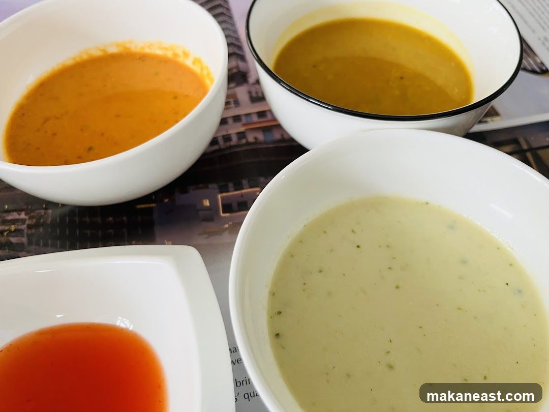 Four Bowls of Soup