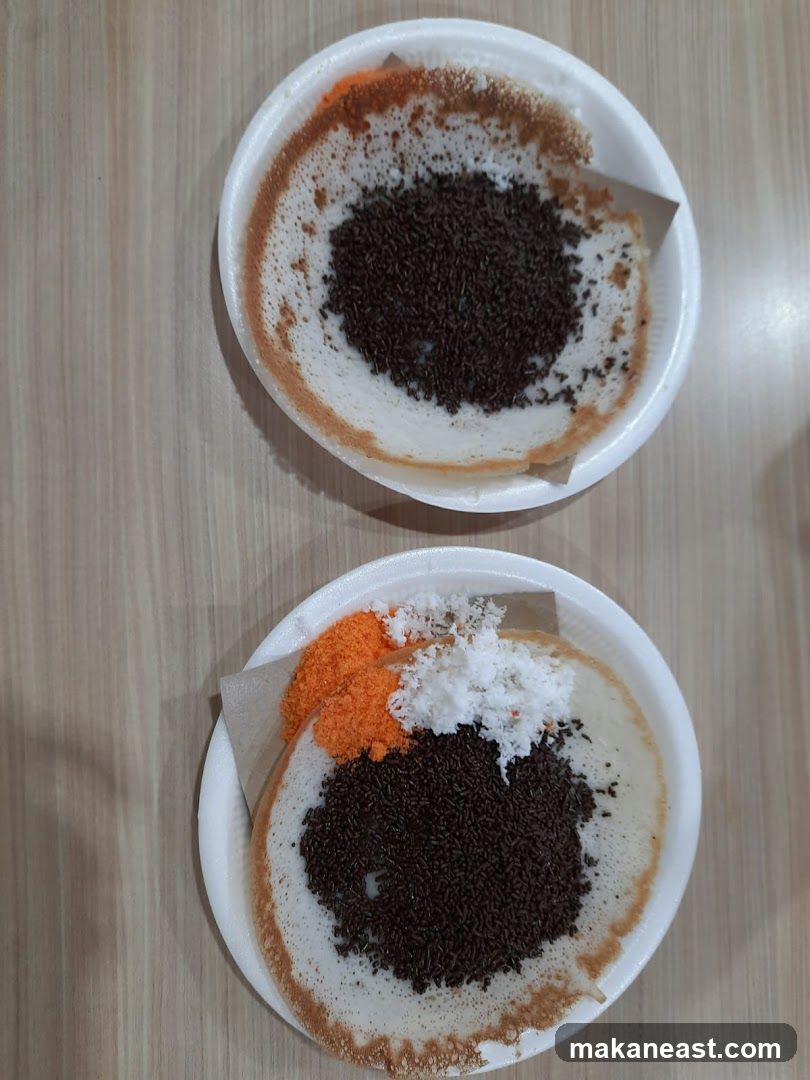 Two Indonesian Kuih Apam Balik
