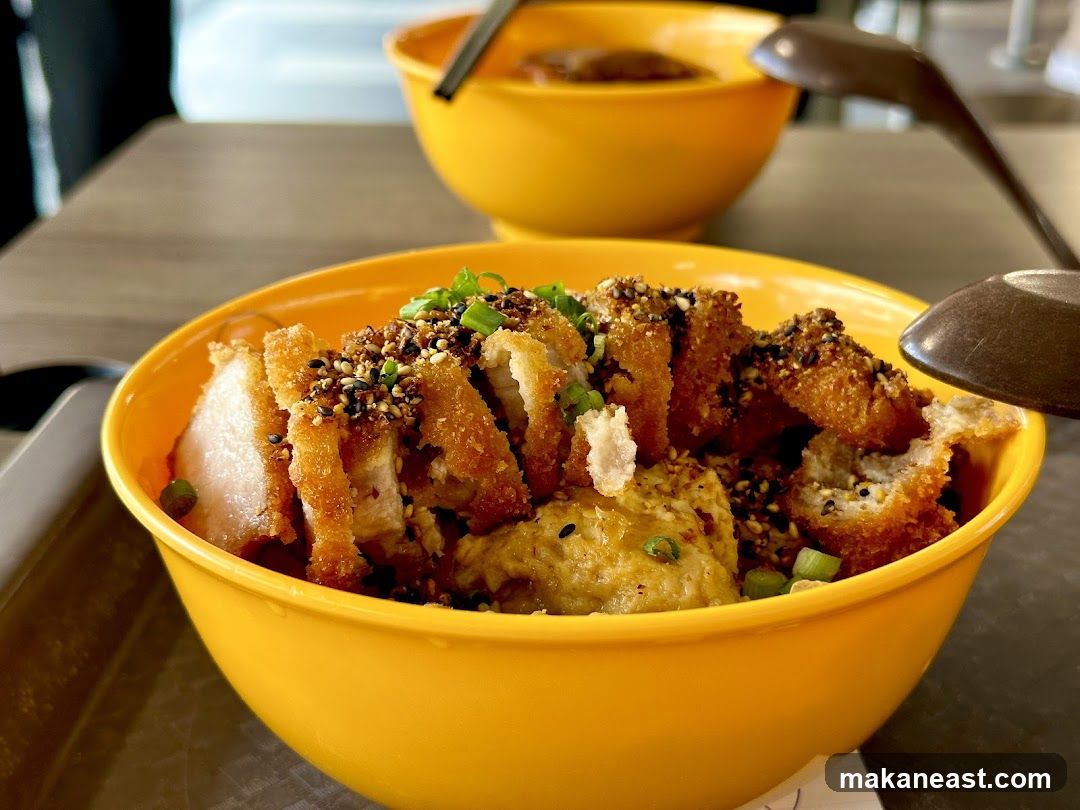 Crispy Pork Rice Bowl