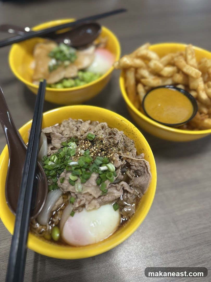 Three Bowls of Food