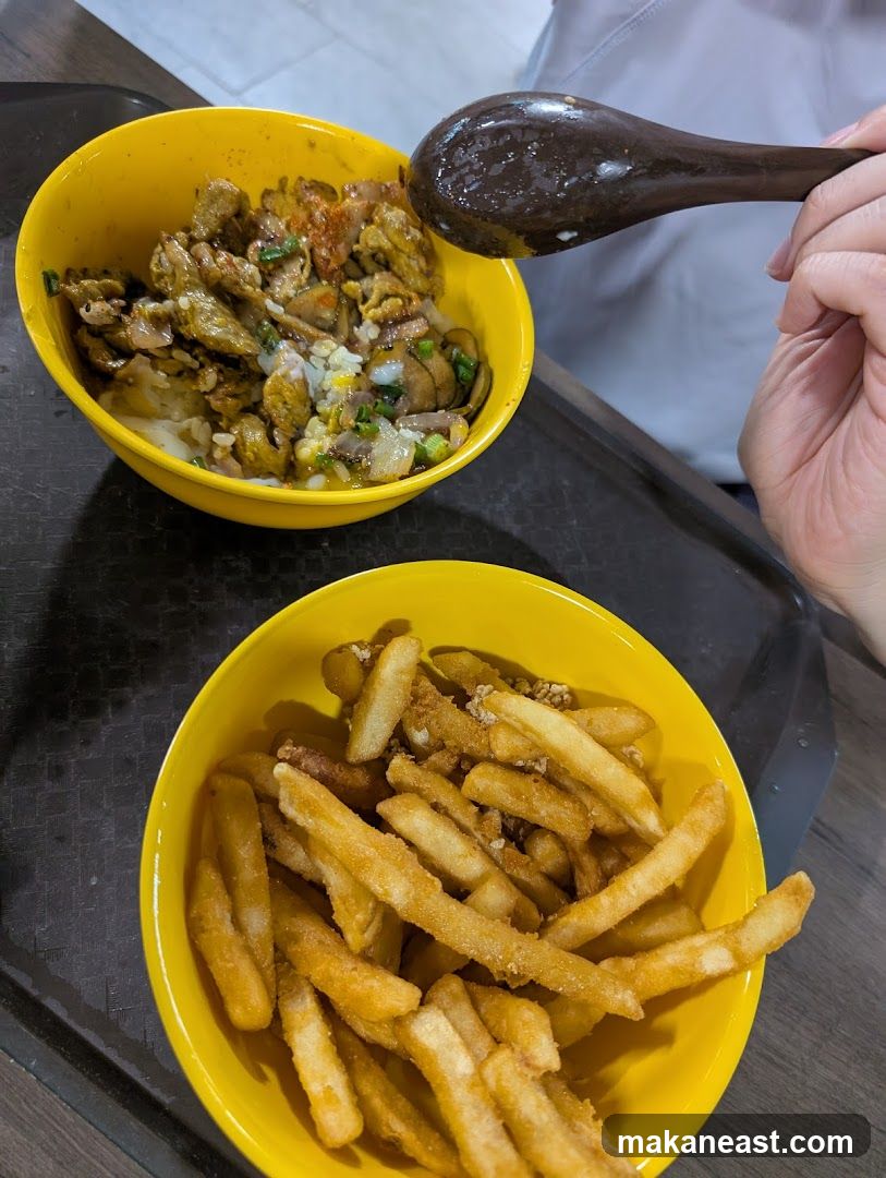 Two Bowls of Food