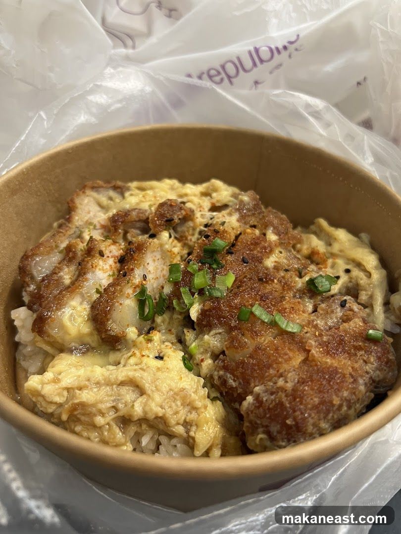 Chicken Katsu Donburi