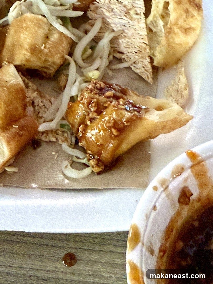 Fried Food with Sauce