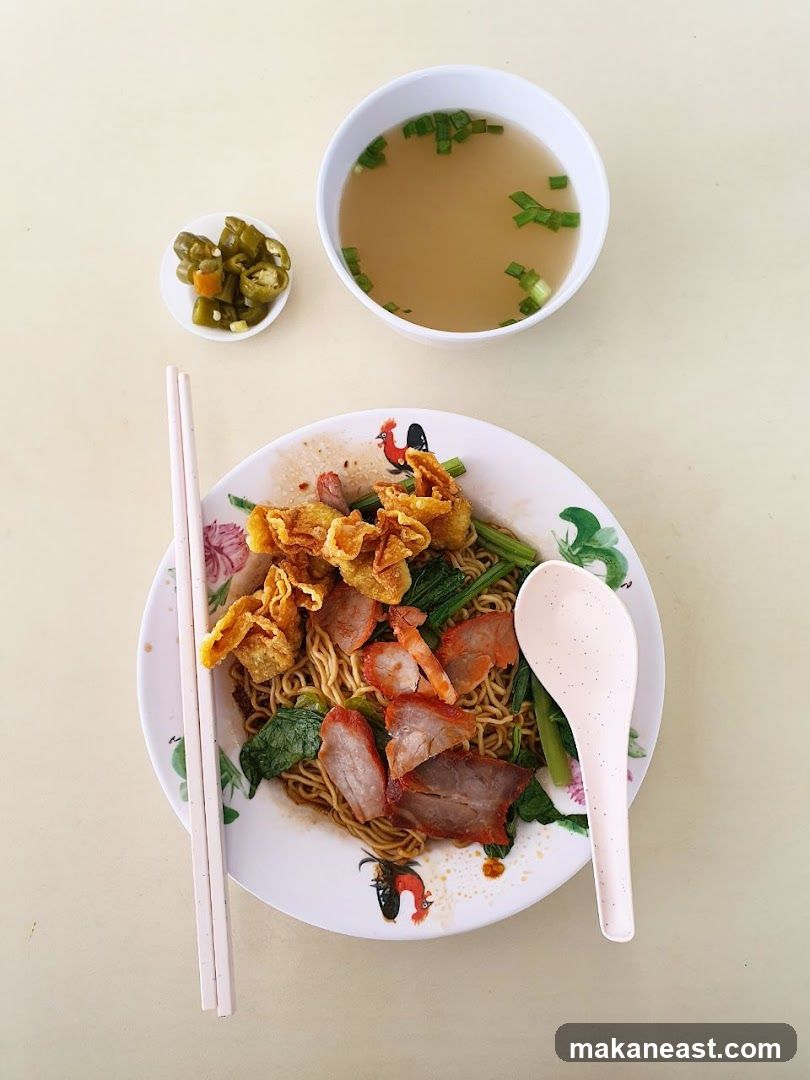 Kiat Huat Wanton Noodles, Haig Road Market & Food Centre