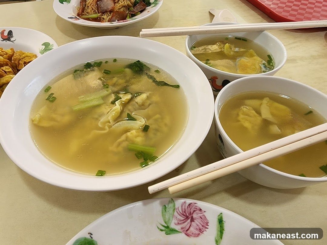 Wonton Noodle Soup