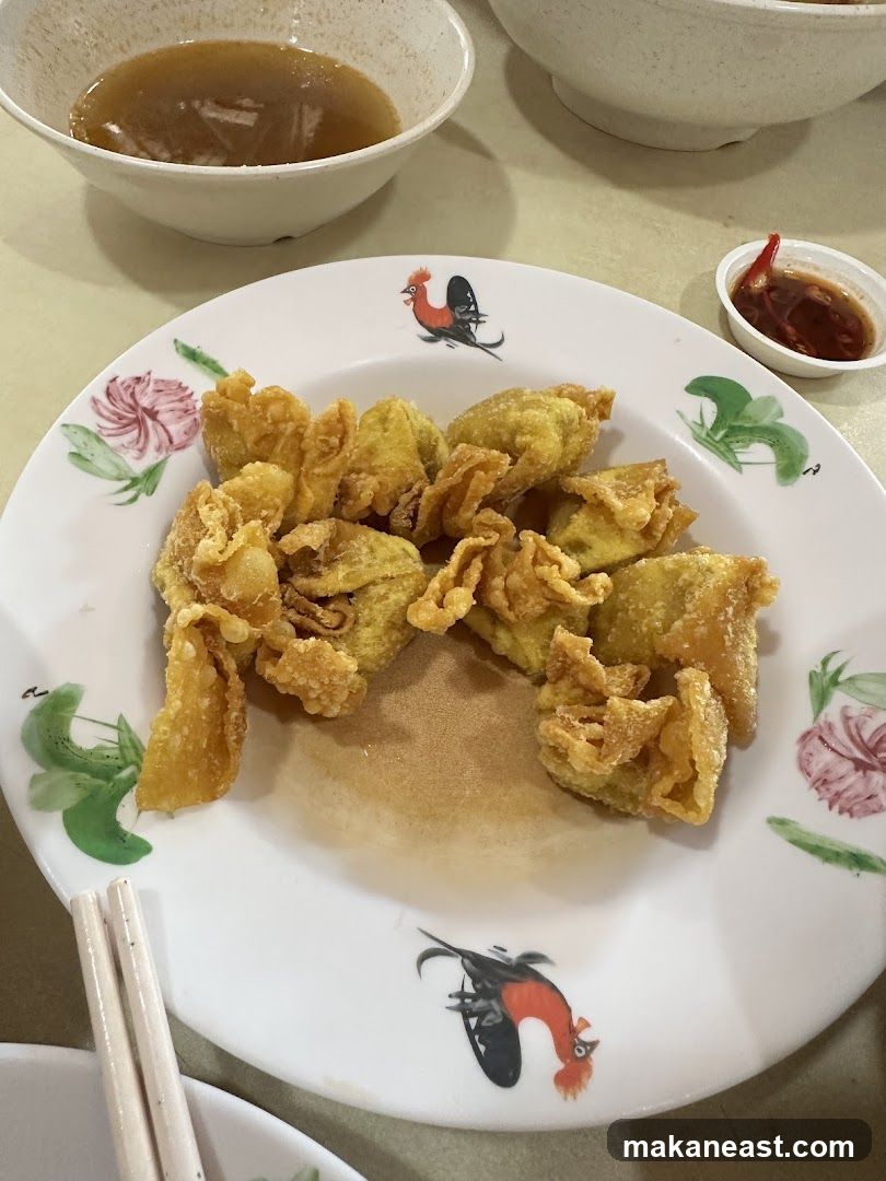 Fried Wontons with Dipping Sauce