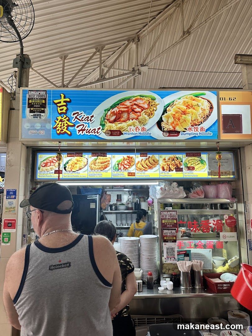 Food Stall Menu
