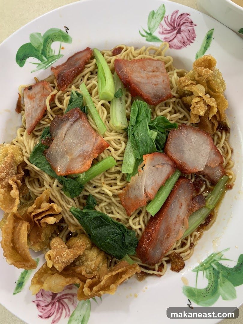 Noodles with Char Siu and Wontons