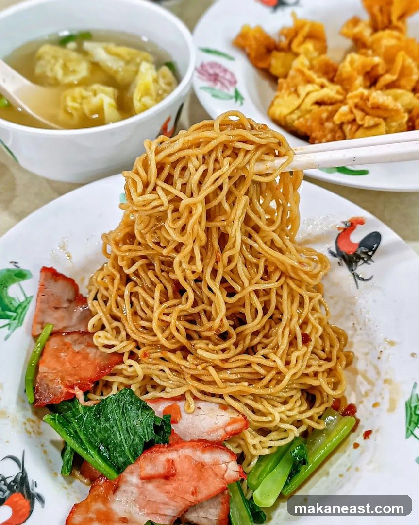 Noodles with Char Siu and Wontons