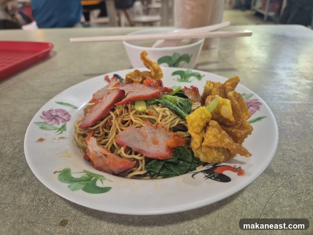 Noodles with Char Siu and Wontons