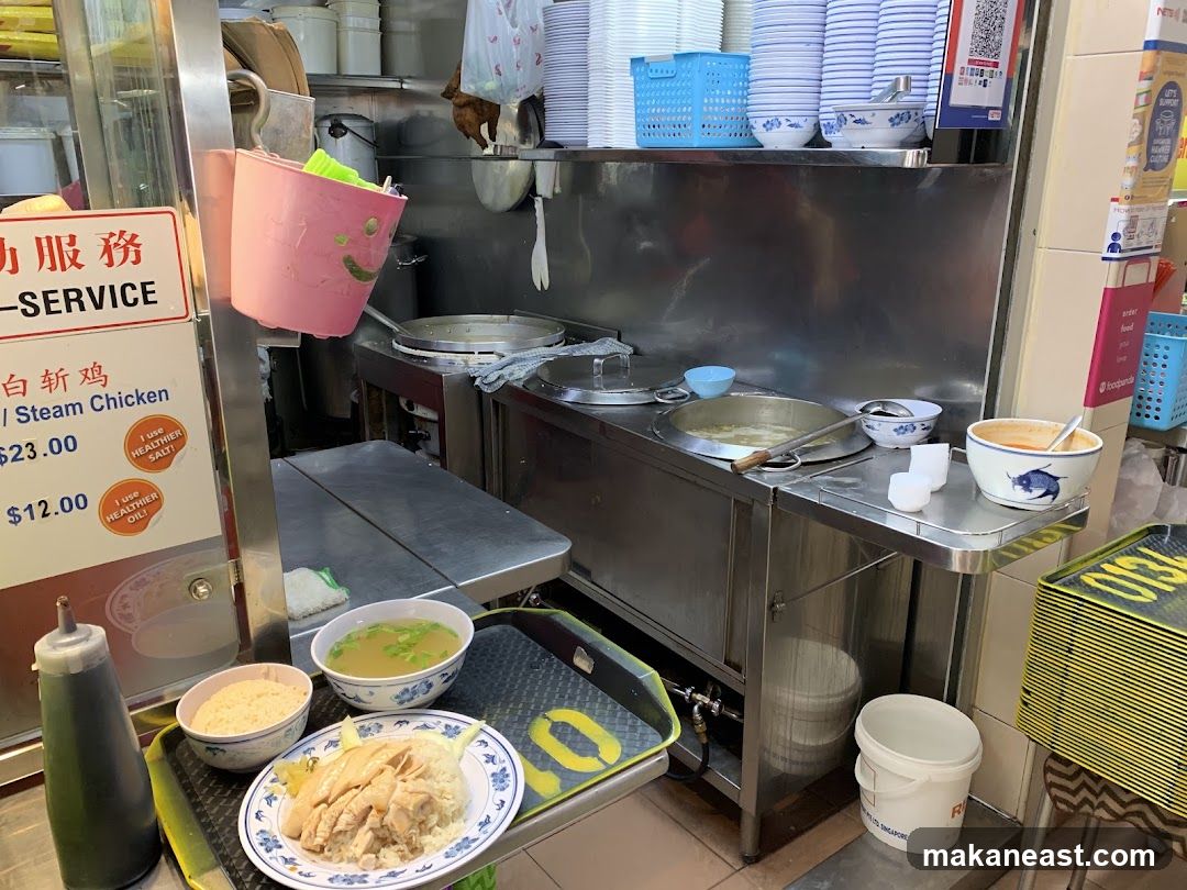 Hainanese Chicken Rice Stall