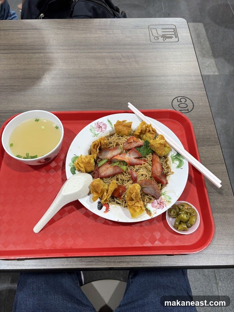 Noodles with Char Siu and Wontons