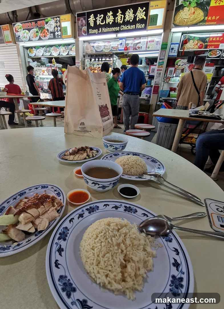 Hainanese Chicken Rice Stall