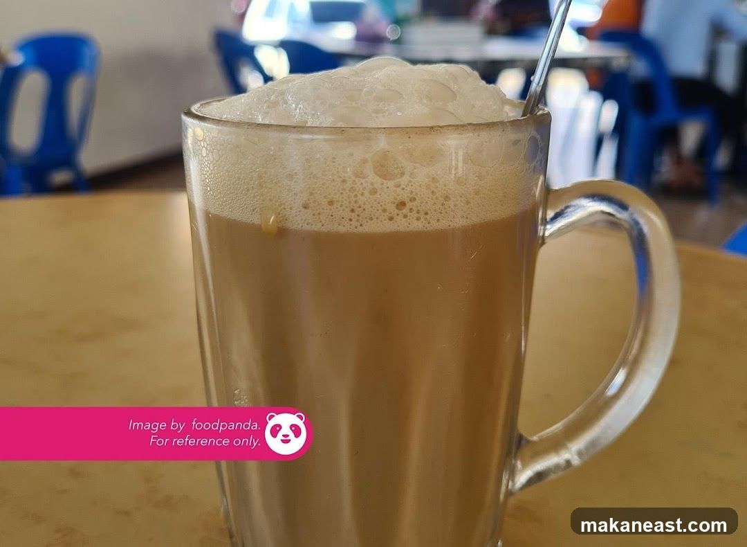 Iced Coffee with Foam